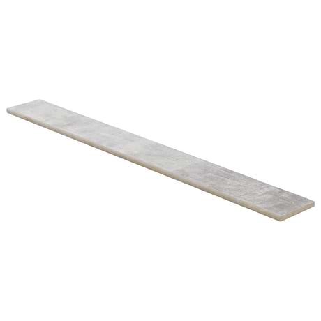 Basic Cement Ash Gray 3x24 Porcelain Bullnose