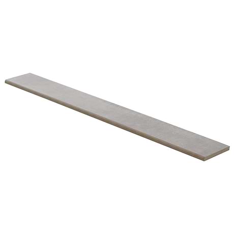 Basic Cement Silver 3x24 Porcelain Bullnose
