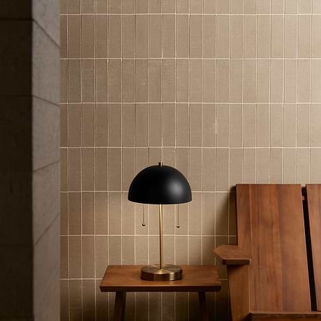 Brownstone Gray 2x7 Textured Wire Cut Wire Cut Clay Thin Brick Tile