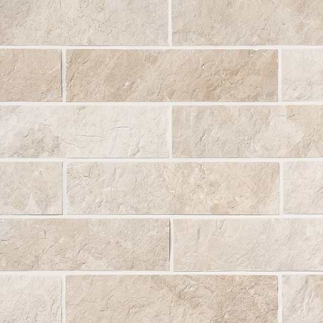 Cream Misto Beige 3x12 Textured Marble Tile