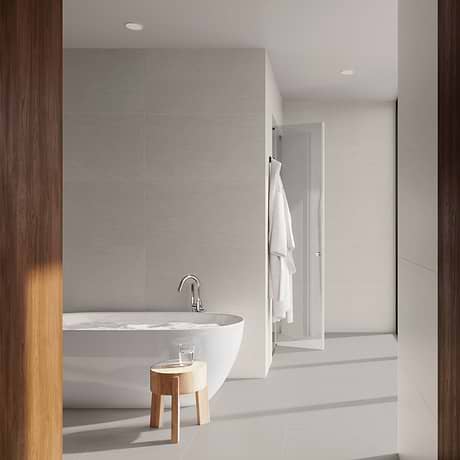 Caldaria Silver Gray 12x24 Matte Porcelain Tile