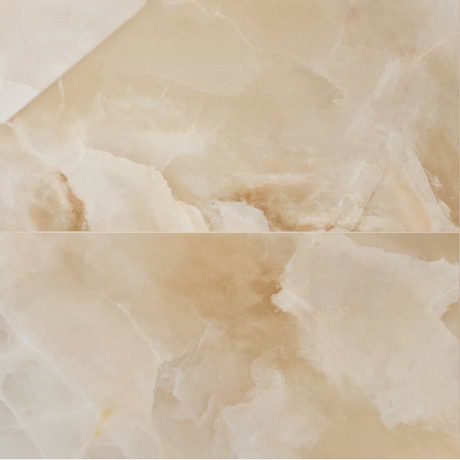 Harmonyx Champagne Beige 24x48 Onyx Look Polished Porcelain Tile