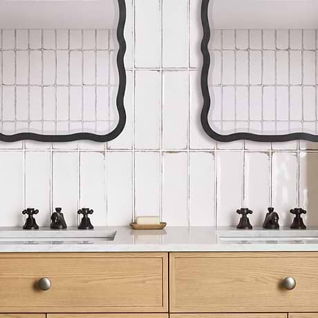 Los Lunas White 4x12 Polished Ceramic Subway Tile
