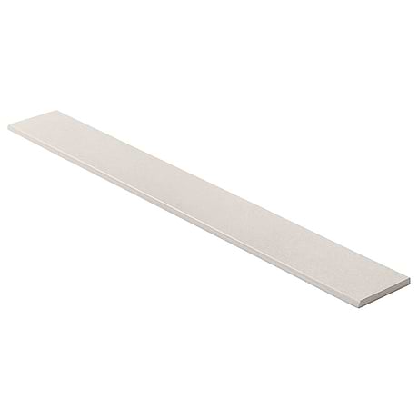 Fordham Bianco White 3x24 Matte Porcelain Bullnose