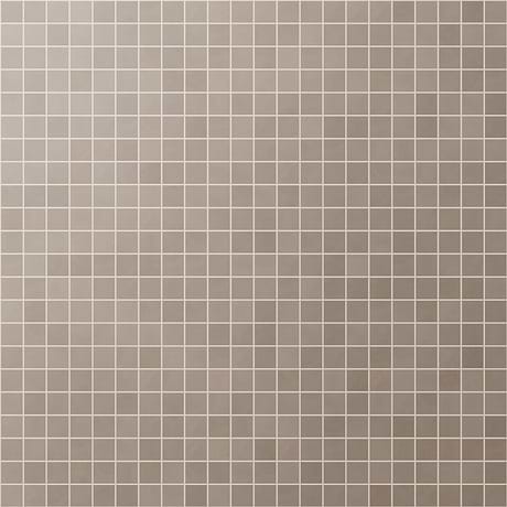Clay Trust Gray 2x2 Matte Porcelain Mosaic