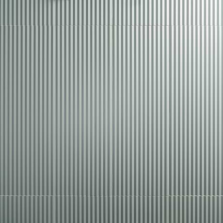 Mod 3D Aquamarine Green 12x36 Fluted Matte Ceramic Tile