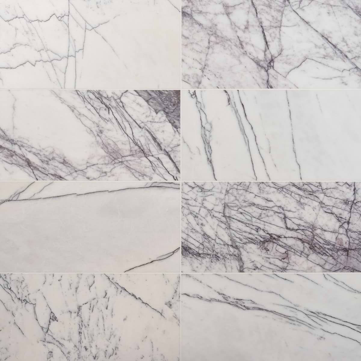 LILAC PREMIUM 12x24 Honed Marble Tile