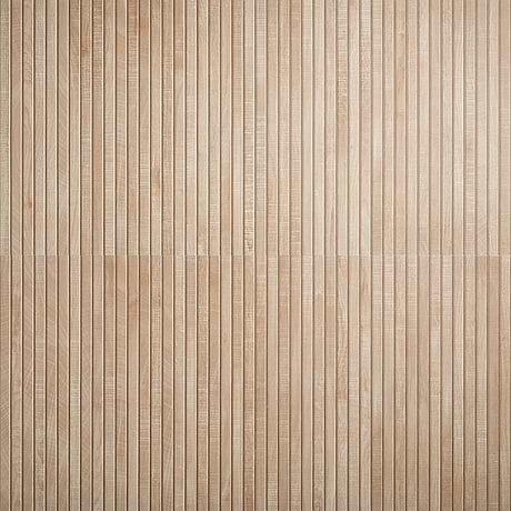 Kenridge Ribbon Maple Brown 24x48 Wood Look Matte Porcelain Fluted Tile