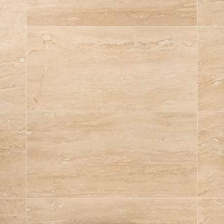Travertine Premium Classic Travertine 18x36 Vein Cut Filled Honed Tile