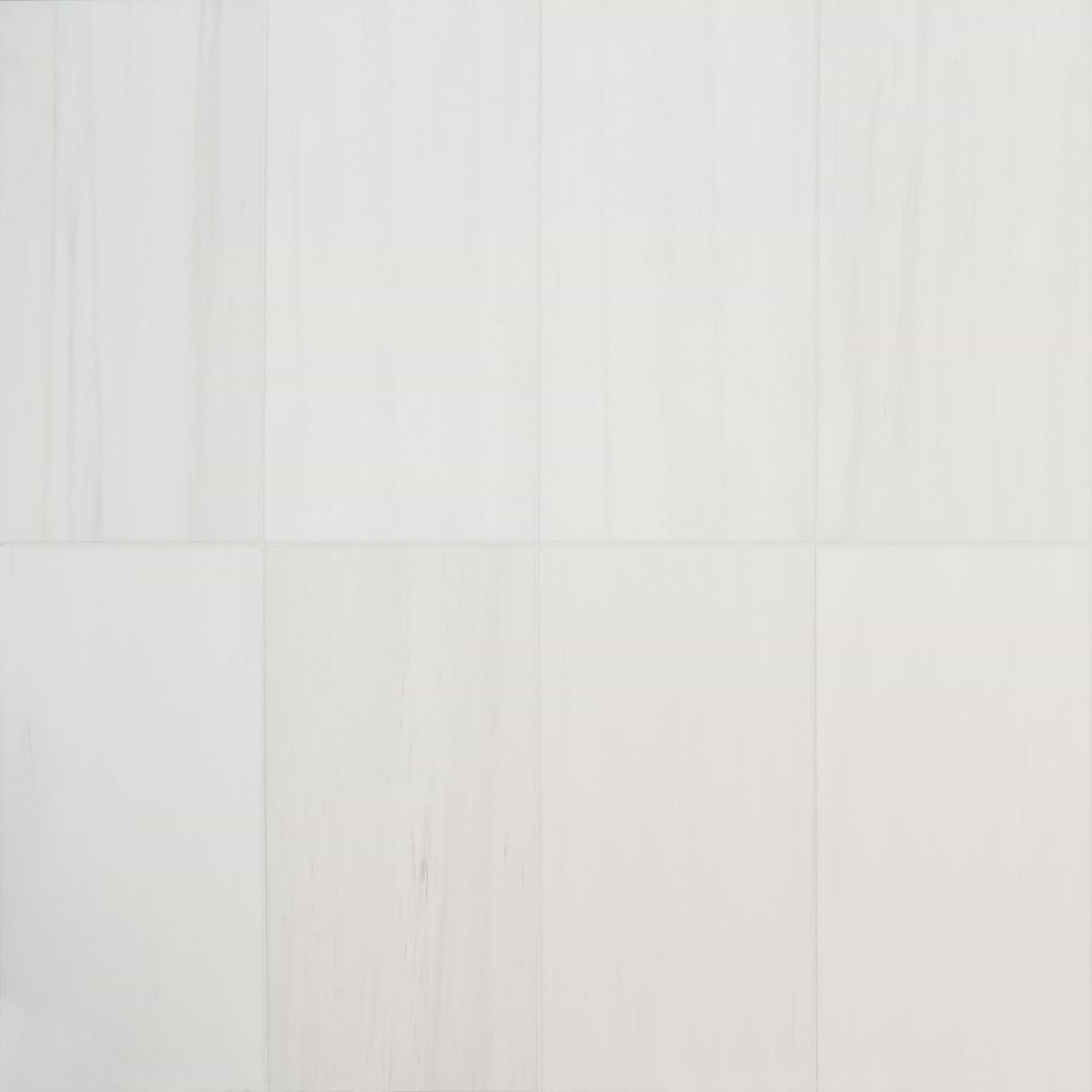 BIANCO DOLOMITE Premium White 12x24 Honed Marble Tile