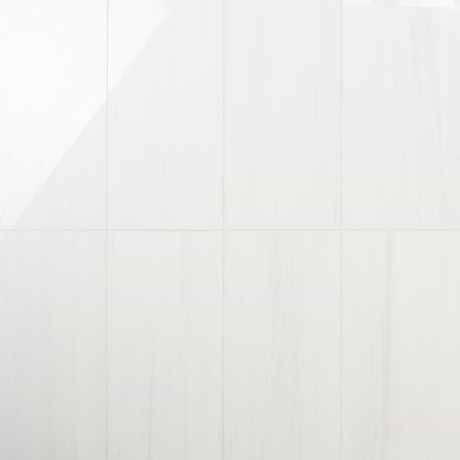 Bianco Dolomite  Premium 12x24 Polished Marble Tile