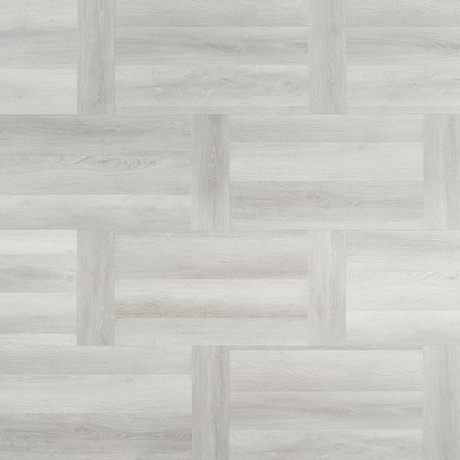 Fleetwood Parquet Silver 12x24 Rigid Core Click Luxury Vinyl Tile by Stacy Garcia