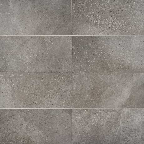 New Rock Fossil Dark Gray 12x24 Matte Porcelain Tile