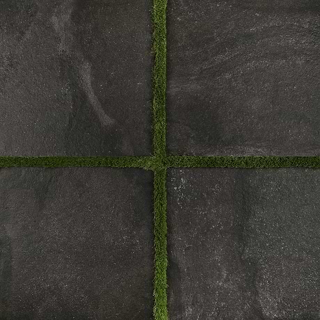 Acadia  Charcoal Black 24x24 Matte Porcelain 2CM Paver