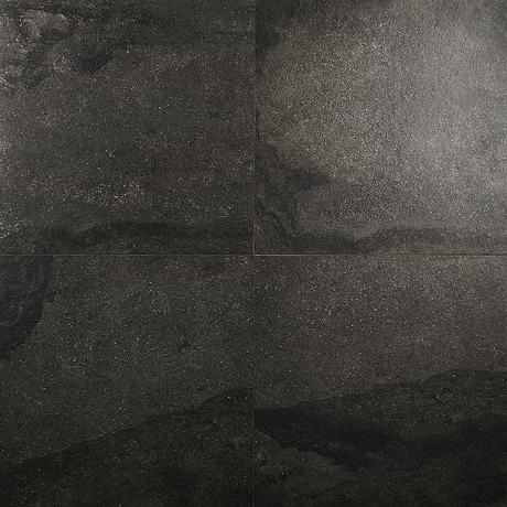 Acadia  Charcoal Black 24x24 Matte Porcelain Tile