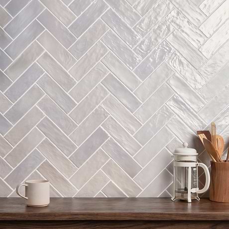 Montauk Fog Gray 2x8 Mixed Finish Ceramic Subway Tile