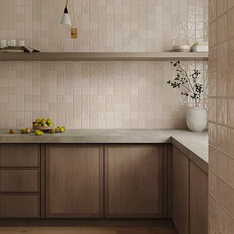 Portmore Sand 4x4 Glazed Ceramic Tile