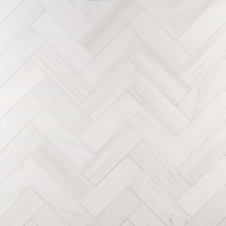 Bianco Dolomite Premium White 4x12 Honed Marble Subway Tile