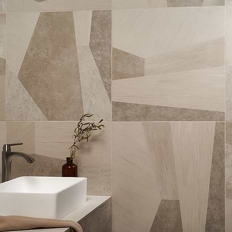 Stories Beige 24x24 Matte Porcelain Tile