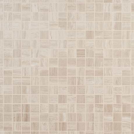 Nashville Beige 2x2 Travertine Look Matte Porcelain Mosaic