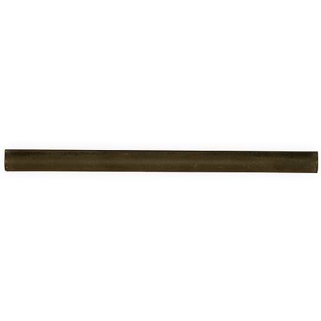 Emery Bronze .5x8 Handmade Crackled Terracotta 1/4 Round Bullnose