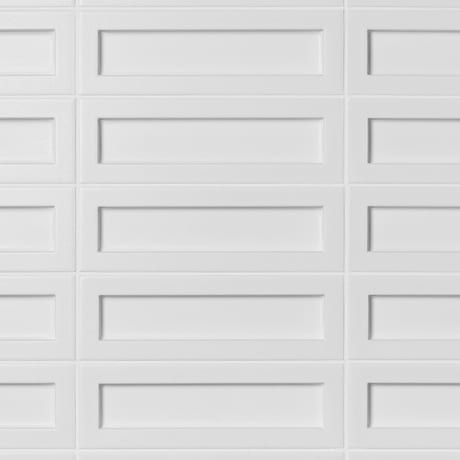 Arlo White 3x11 3D Matte Ceramic Tile