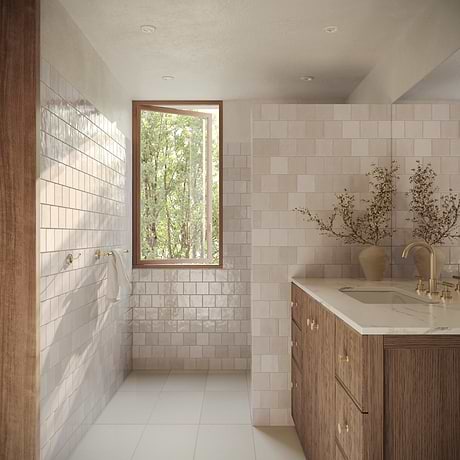 Portmore Sand 4x4 Glazed Ceramic Tile