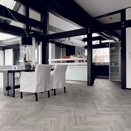 Copse White 4x24 Matte Porcelain Wood Look Tile