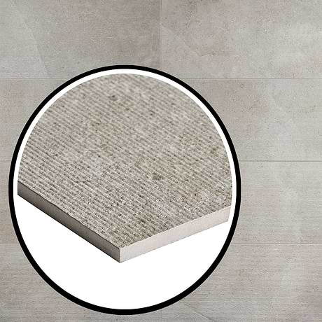 New Rock  Fumo Light Gray 12x24 Chiseled Matte Porcelain Tile 