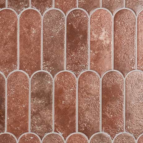 Corali Canyon Terracotta 3x9 Textured Matte Ceramic Tile
