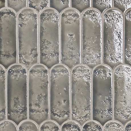 Corali Dove Gray 3x9 Textured Glossy Ceramic Tile