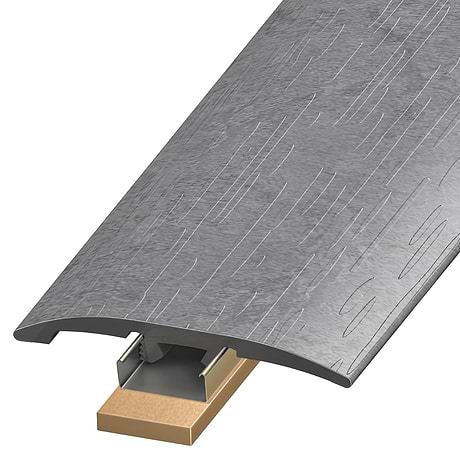 Renew LVT Metalcrete Pewter 2x94" LVT Slim Trim by Versatrim