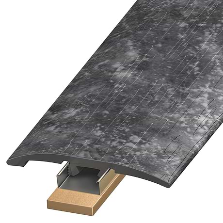 Renew LVT Metalcrete Charcoal 2x94" LVT Slim Trim by Versatrim
