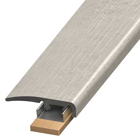 Optoro Stone LVT Chauny Marble Beige 1.38x94" LVT Slim End Cap by Versatrim