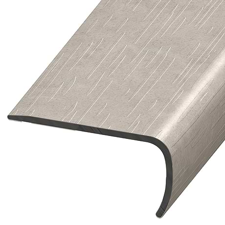 Optoro Stone LVT Trail Slate Beige 2x1x94" LVT VersaEdge Stair Nose by Versatrim