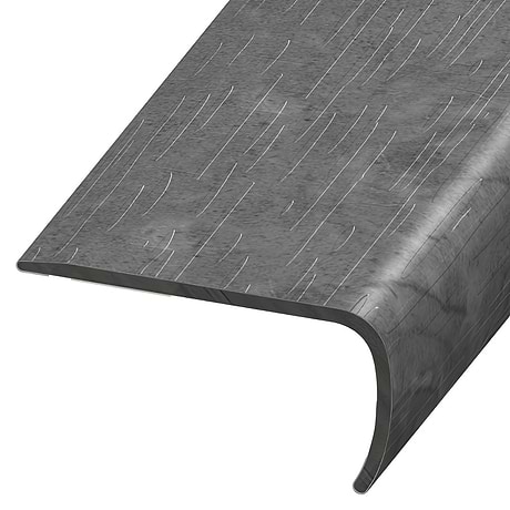 Optoro Stone LVT Chauny Marble Dark Gray 2x1x94" LVT VersaEdge Stair Nose by Versatrim