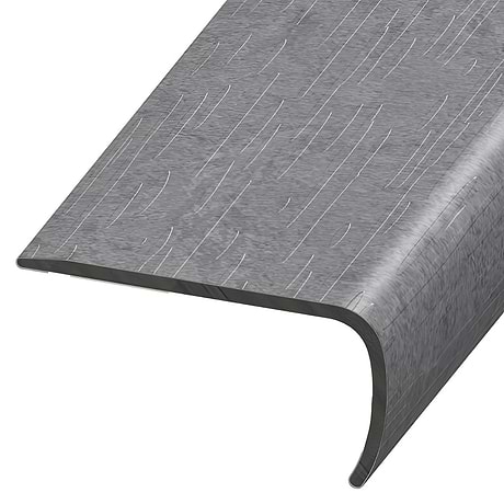 Renew LVT Metalcrete Pewter 2x1x94" LVT VersaEdge Stair Nose by Versatrim