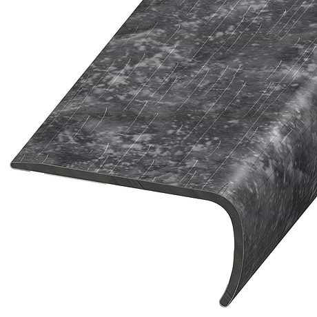 ReNew LVT Metalcrete Charcoal 2x1x94" LVT VersaEdge Stair Nose by Versatrim