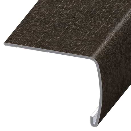Katone Concreto Obsidian Black 2x1.5x94" VersaEdge Xtra Tall Stair Nose by Versatrim