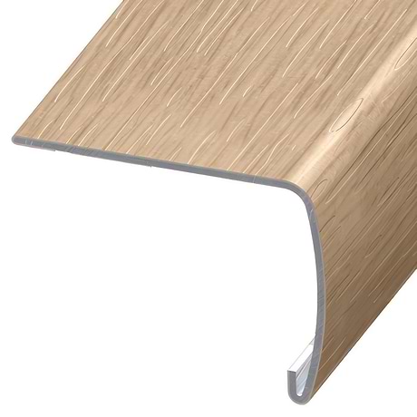 Katone Brined Brown 2x1.5x94" VersaEdge Xtra Tall Stair Nose by Versatrim