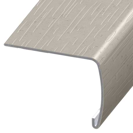 Optoro Stone LVT Marble Beige 2x1.5x94" VersaEdge Xtra Tall Stair Nose by Versatrim