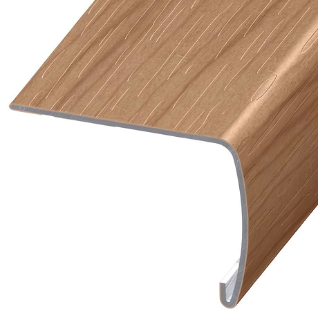 Optoro Wood LVT Monticello 2x1.5x94" VersaEdge Xtra Tall Stair Nose by Versatrim