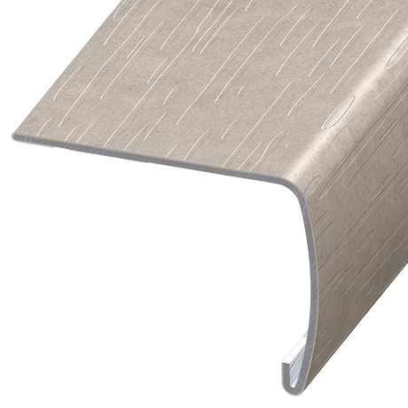 Optoro Stone LVT Slate Beige 2x1.5x94" VersaEdge Xtra Tall Stair Nose by Versatrim
