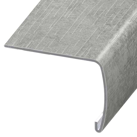 Optoro Stone LVT Sandstone Light Gray 2x1.5x94" VersaEdge Xtra Tall Stair Nose by Versatrim