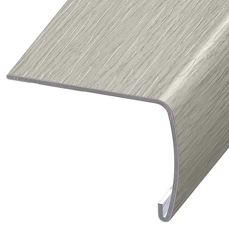 ReNew LVT White Oak Gray 2x1.5x94" VersaEdge Xtra Tall Stair Nose by Versatrim