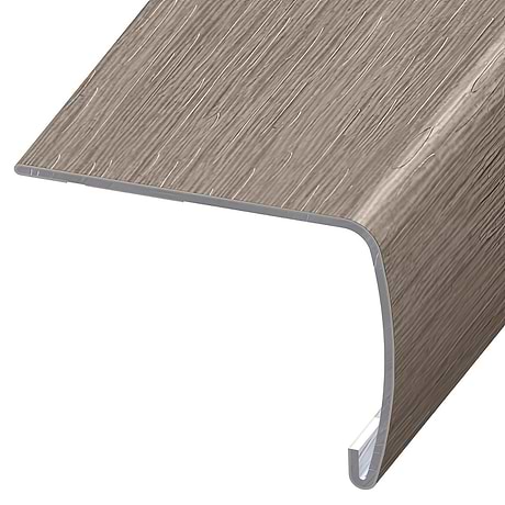 ReNew LVT Veranda Brown 2x1.5x94" VersaEdge Xtra Tall Stair Nose by Versatrim