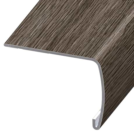 Moxy XL LVT Graphite 2x1.5x94" VersaEdge Xtra Tall Stair Nose by Versatrim