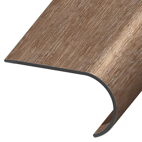 Katone LVT Cantal Oak Taos 2.48x1.52x94" LVT Round Stair Nose by Versatrim