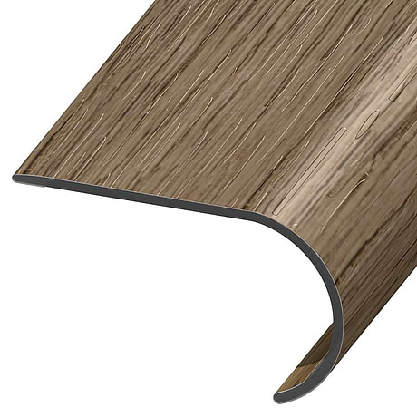 Moxy XL LVT Coffee 2.48x1.52x94" LVT Round Stair Nose by Versatrim