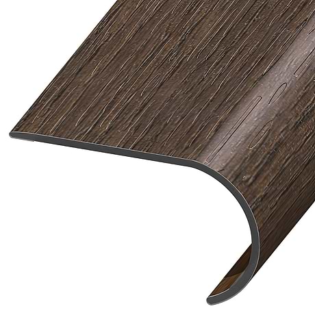 Moxy XL LVT Chestnut 2.48x1.52x94" LVT Round Stair Nose by Versatrim